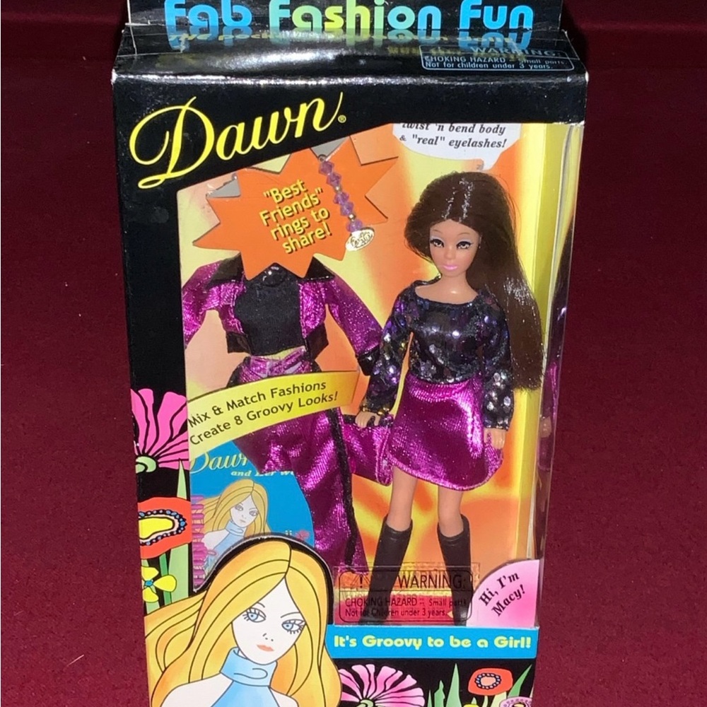 2001 Checkerboard Toy Fab, The Original Dawn Macy Doll NRFB